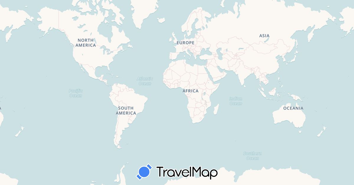 TravelMap itinerary: driving, boat in Australia, Germany, Dominica, Spain, Fiji, France, Indonesia, Jersey, Malaysia, Netherlands, Panama, Portugal, Singapore (Asia, Europe, North America, Oceania)
